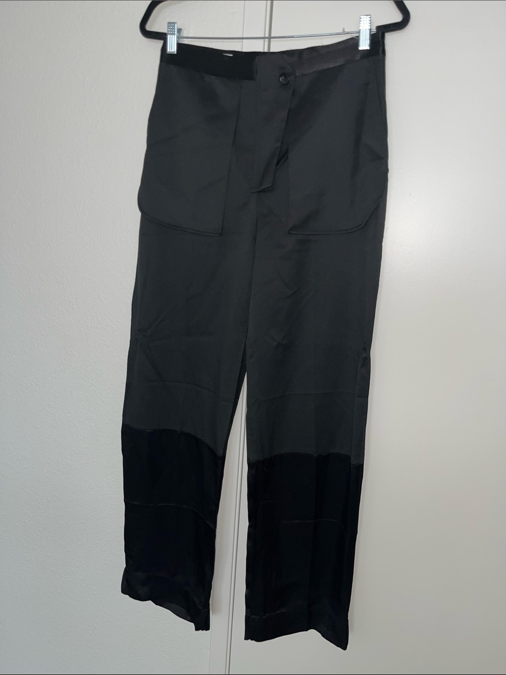 Zara Inside OUT Pockets Black PANTS